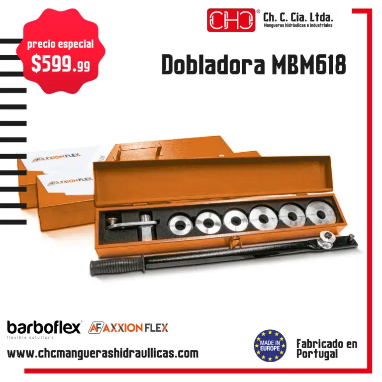 Dobladora Cañerias
